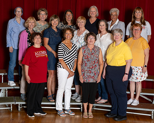 Class of 1980 Class Photo from 2025 Alumni Weekend